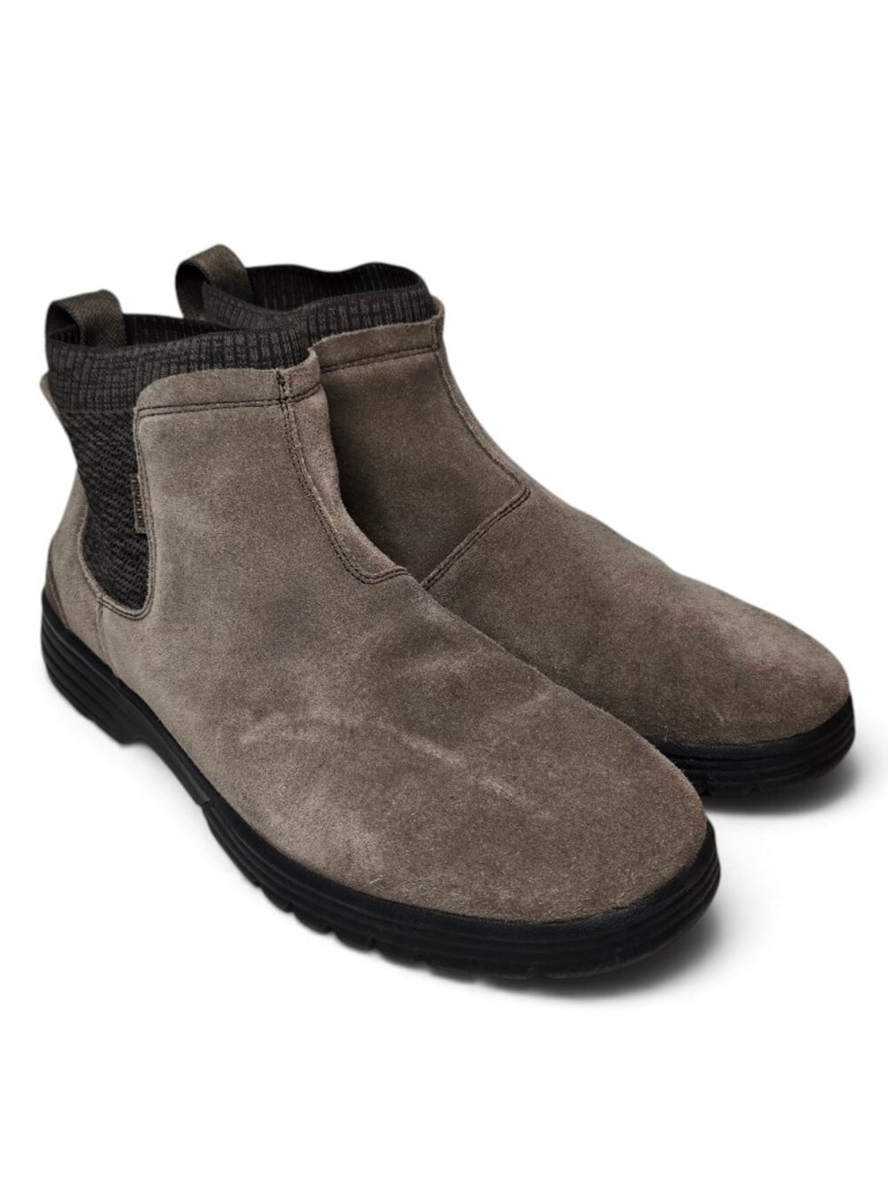 Hey Dude Scott Grip Chukka Boots Mens Mahogany Slip On Sock Ankle 12